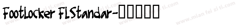 FootLocker FLStandar字体转换